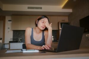 burnout syndrome and frustrated